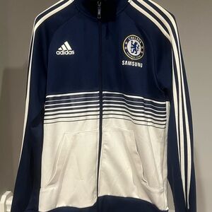 Adidas Navy Blue Track Jacket